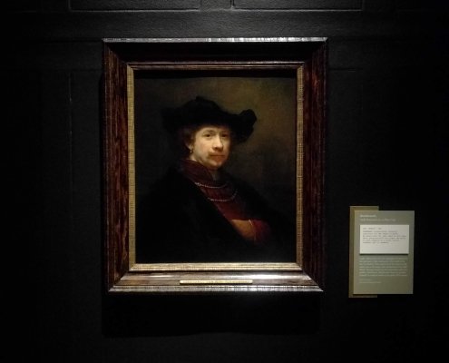 Rembrandt self portrait